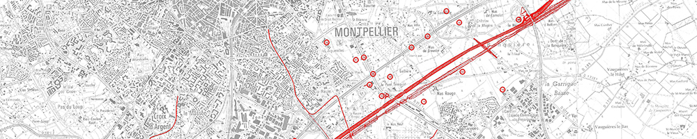 exm architectes - Montpellier Etude urbaine