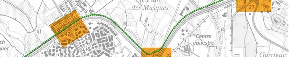 exm architectes / plan de déplacement urbain Montpellier